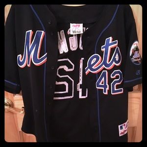 METS JERSEY VAUGHN #4️⃣2️⃣ SIZE LARGE 10/12